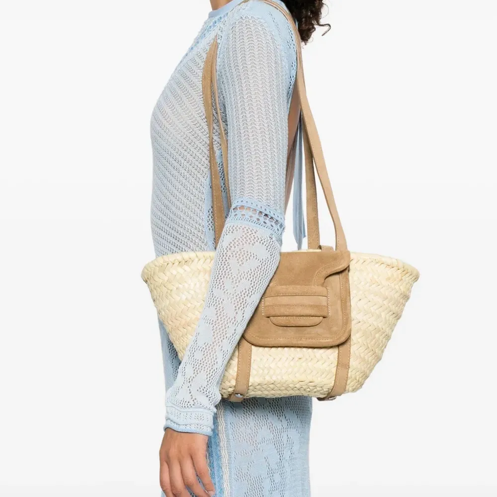 сумка-тоут из рафии сумка-тоут из рафии