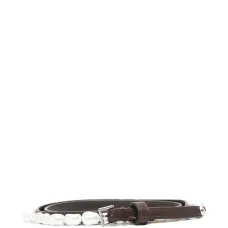 Ремень с искусственным жемчугом