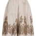 Ярусная юбка с узором пейсли