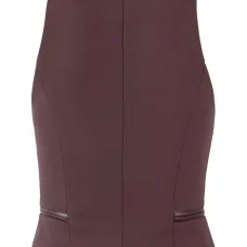 Топ на молнии без рукавов