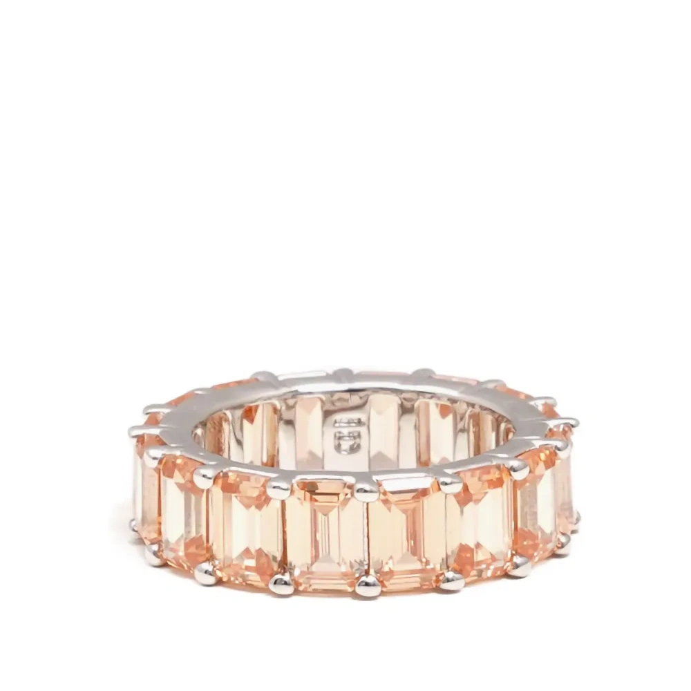 Кольцо с цирконами