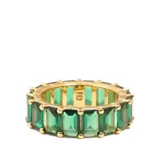 Кольцо с цирконами