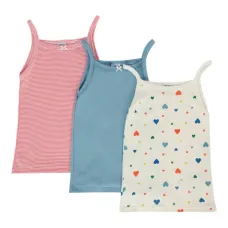 Комплект из трех топов в полоску