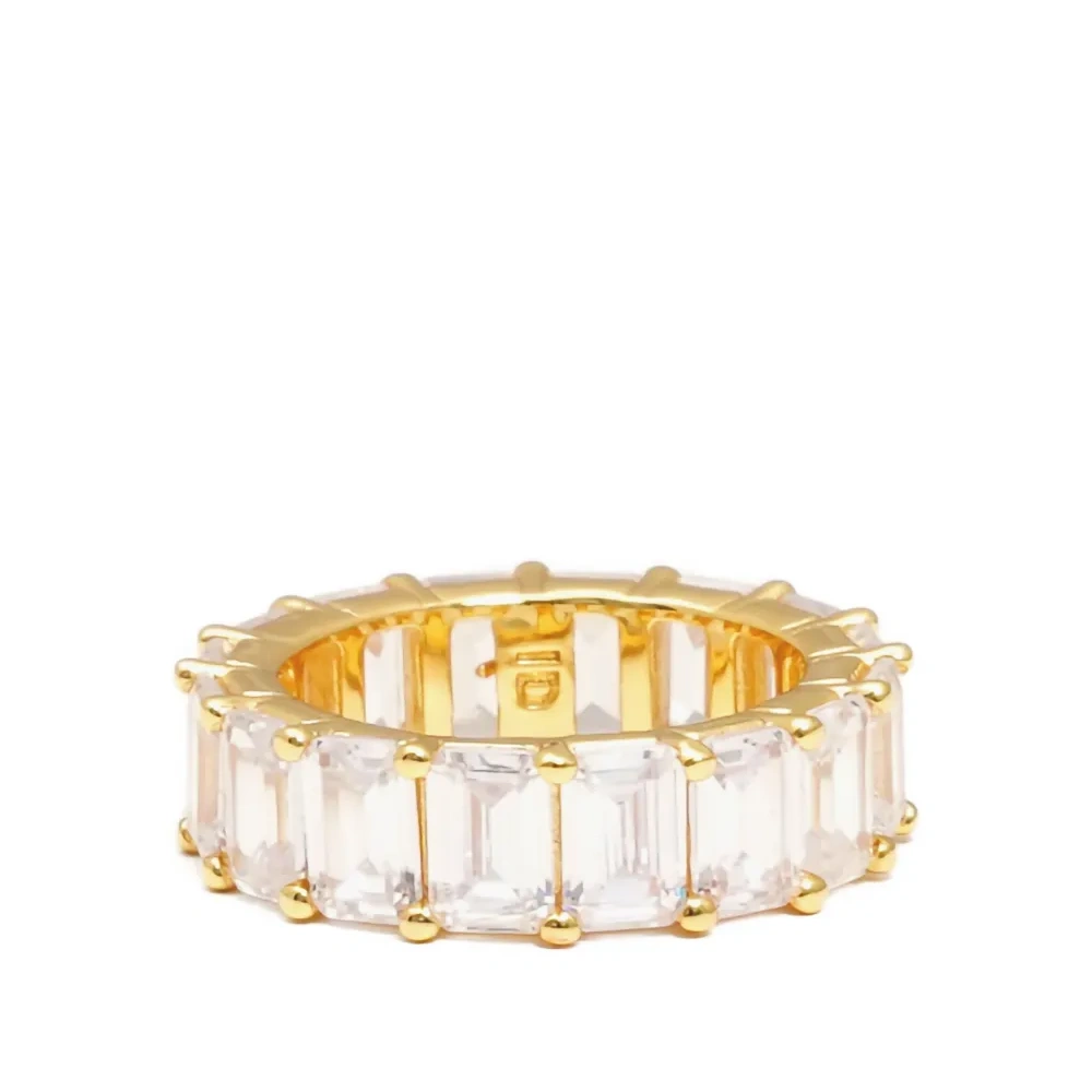 Кольцо Chunky с изумрудом