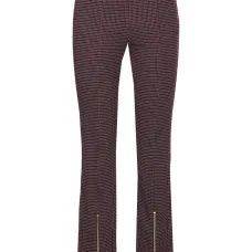 Брюки с геометричным узором