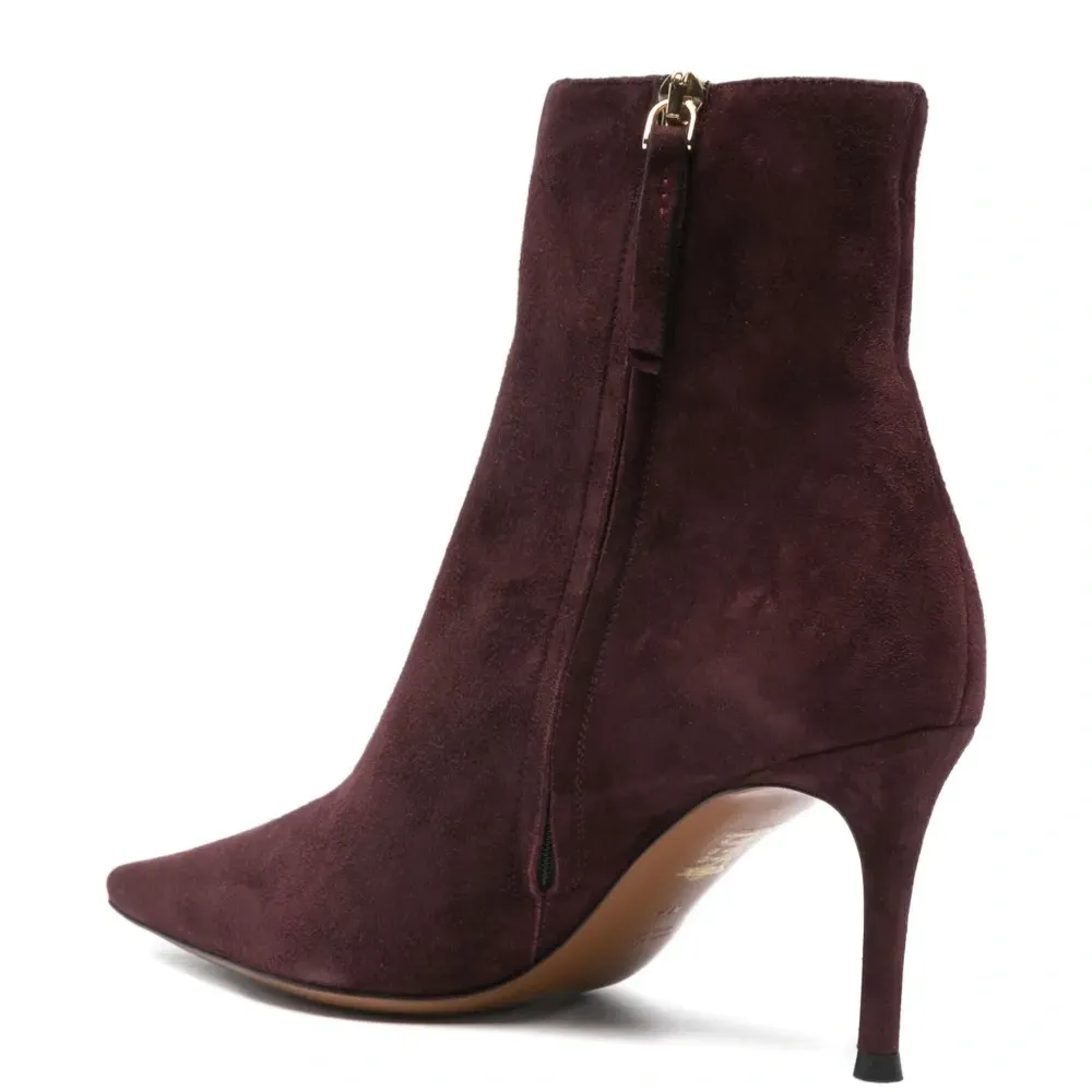 Ботинки с заострённым носком на каблуке 70 мм Ботинки с заострённым носком на каблуке 70 мм