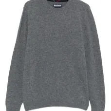 Шерстяной свитер с круглым вырезом Шерстяной свитер с круглым вырезом