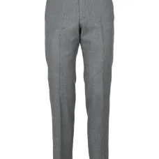 Шерстяные брюки с манжетами