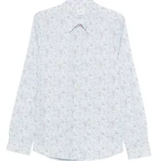 Рубашка с цветочным принтом