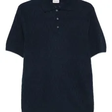 Рубашка поло из смесового льна Рубашка поло из смесового льна