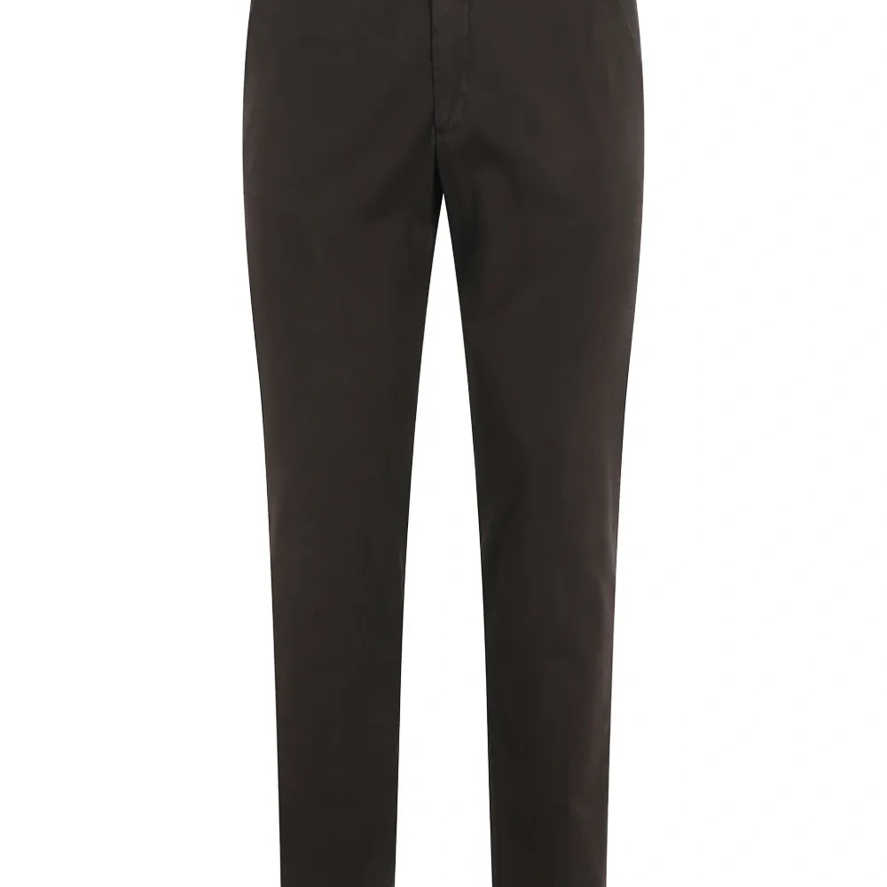 Брюки с манжетами и нашивкой-логотипом