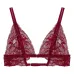 Бюстгальтер с треугольными чашками и кружевом