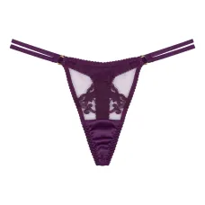 Трусы-стринги Cecilia с вышивкой