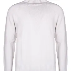 Свитер с ребристой отделкой на воротнике