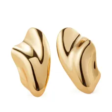 Серьги абстрактной формы