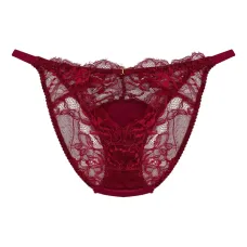 Трусы-брифы с кружевом
