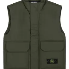 Дутый жилет с карманами