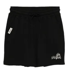 шорты с вышитым логотипом