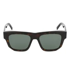 Солнцезащитные очки в квадратной оправе цвета «черепаховый панцирь»