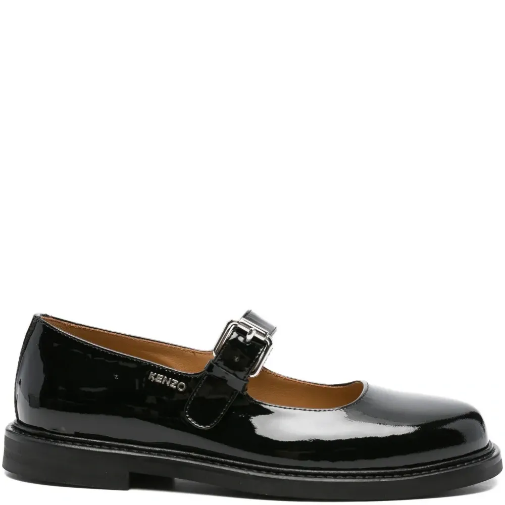 лакированные лоферы Smile с пряжкой