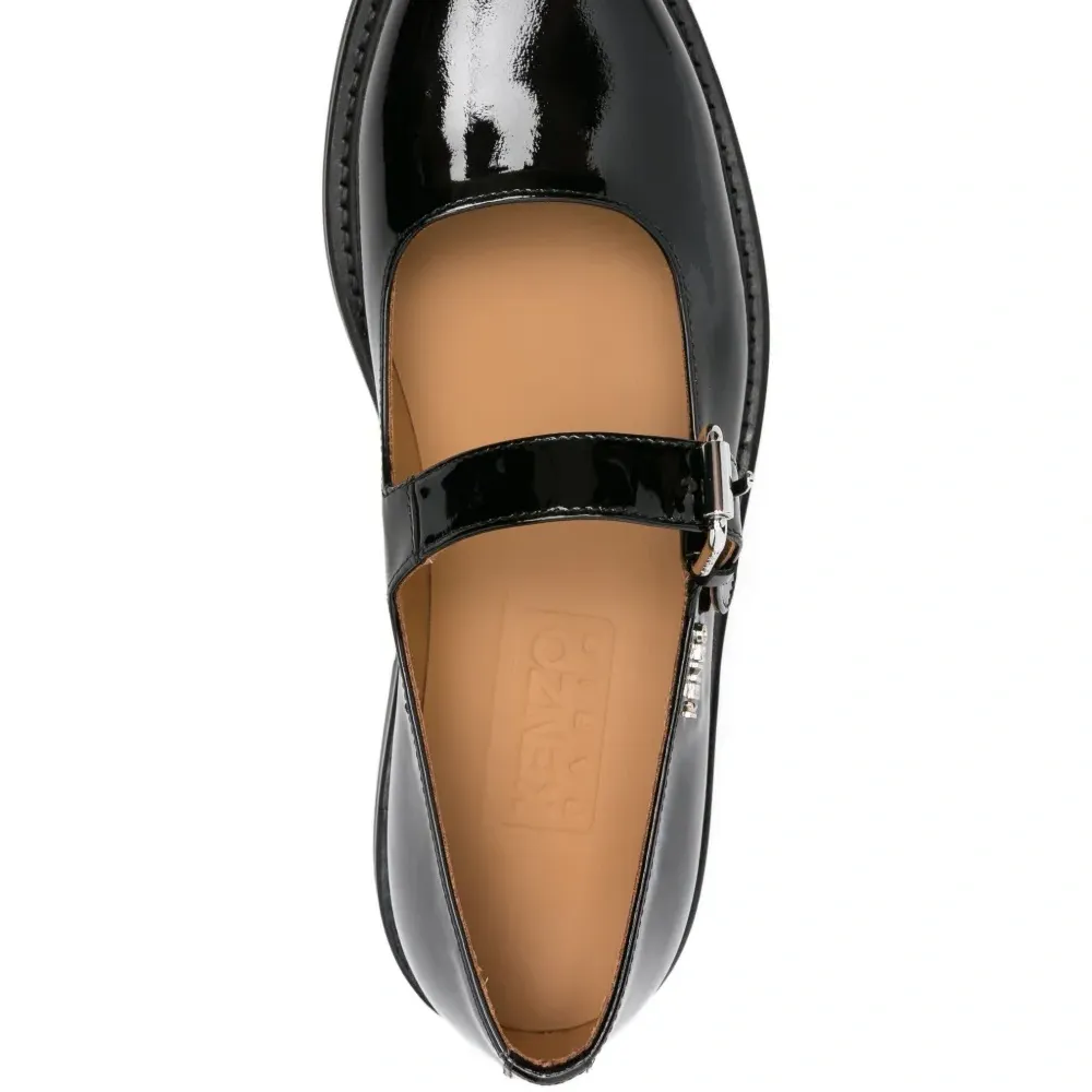 лакированные лоферы Smile с пряжкой