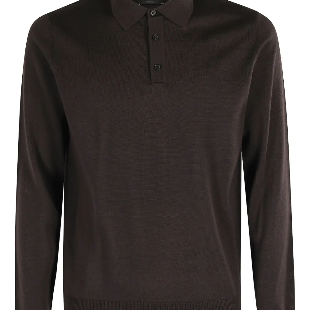 Рубашка поло с длинными рукавами