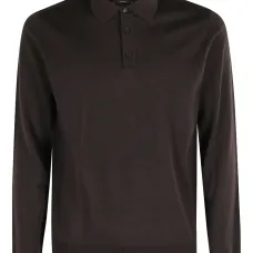 Рубашка поло с длинными рукавами