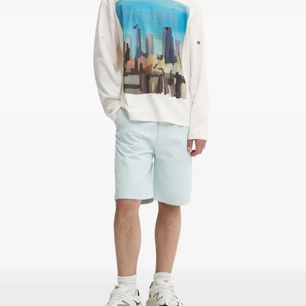 Футболка Cityscape с длинными рукавами