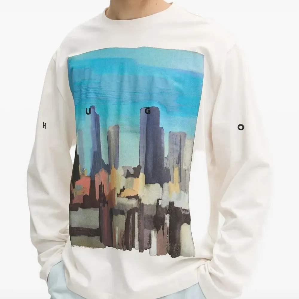 Футболка Cityscape с длинными рукавами