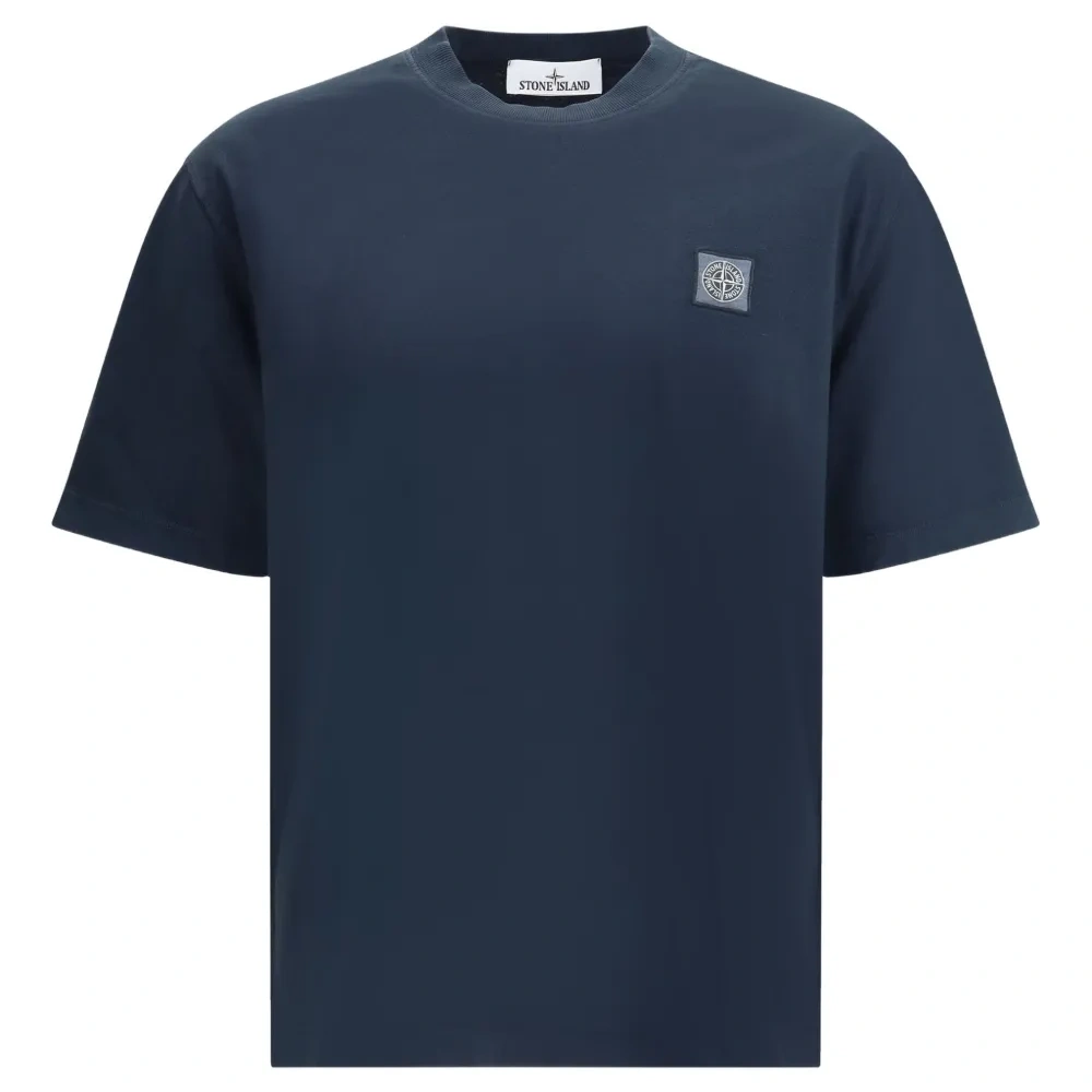 Футболка с нашивкой-логотипом