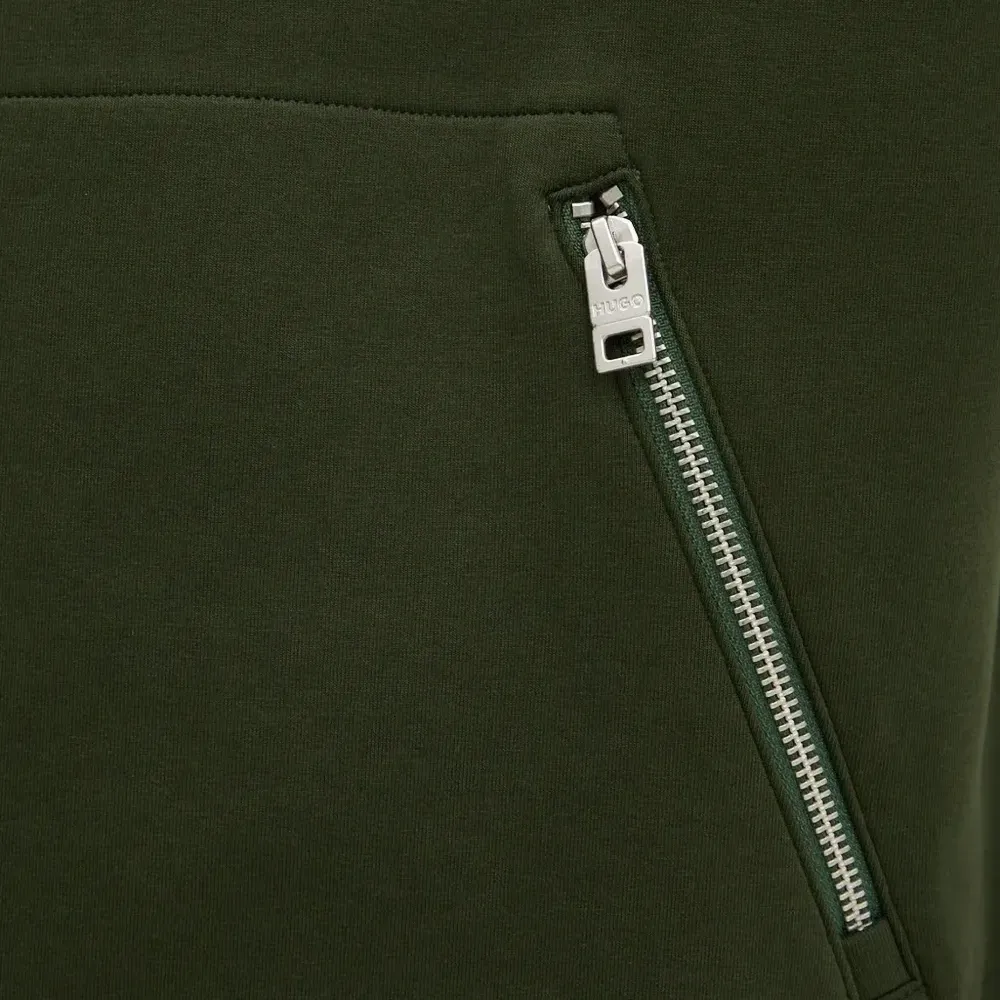 Худи с карманами на молнии