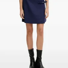 Юбка мини с бантом Юбка мини с бантом