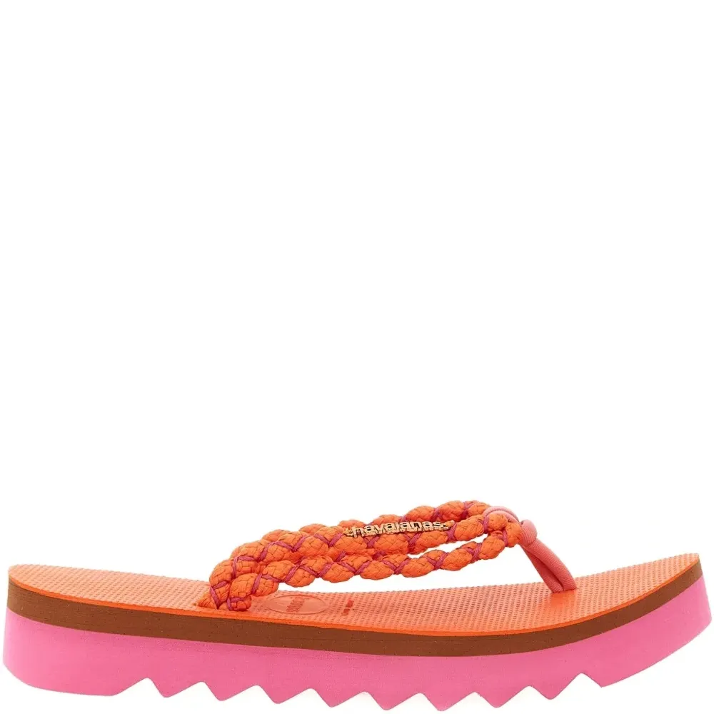 шлепанцы на платформе