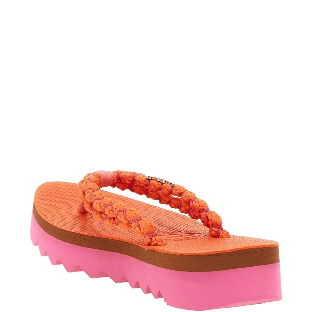 шлепанцы на платформе