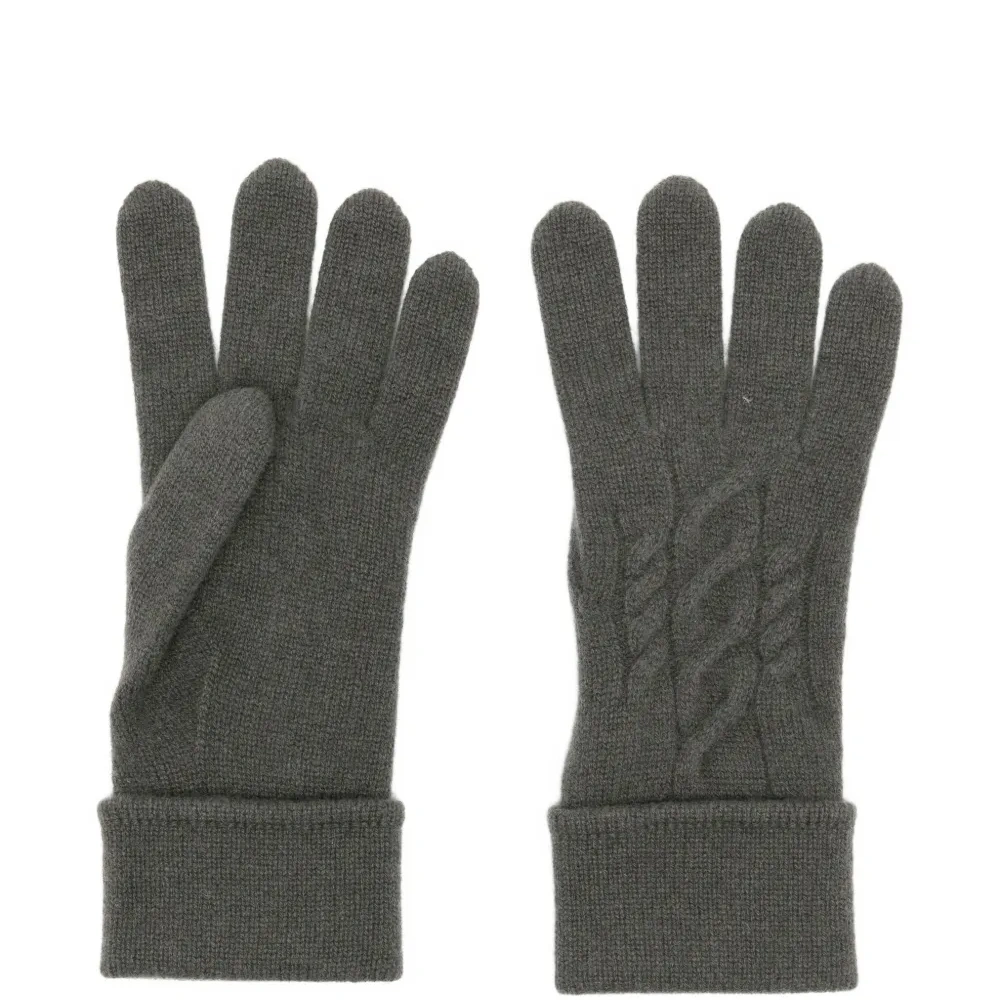 Перчатки фактурной вязки