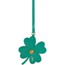 Брелок в форме клевера с кристаллами Брелок в форме клевера с кристаллами