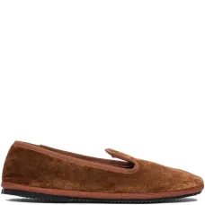 Бархатные лоферы