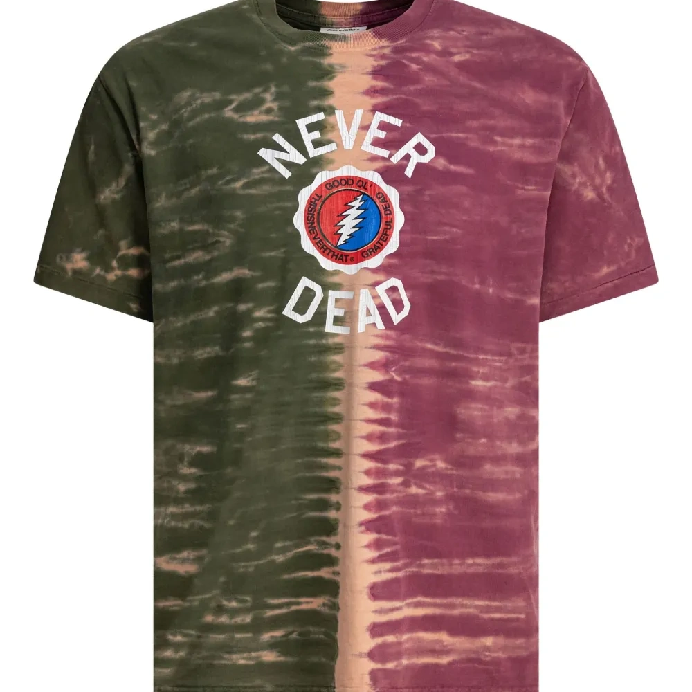 Футболка с принтом тай-дай