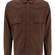 Рубашка в стиле вестерн с карманами Рубашка в стиле вестерн с карманами