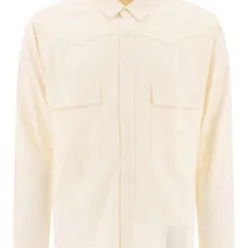 Рубашка из смеси шелка и хлопка Рубашка из смеси шелка и хлопка