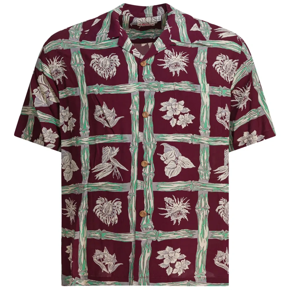 Рубашка с принтом