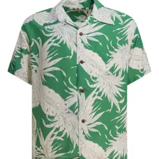 Рубашка с принтом