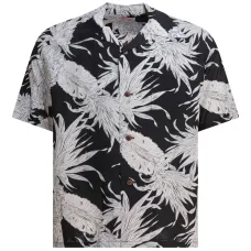 Рубашка с цветочным принтом