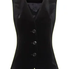 Жилет на пуговицах