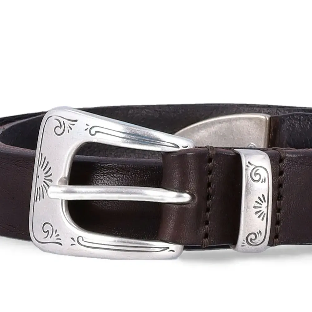 Ремень Norvegia с гравировкой