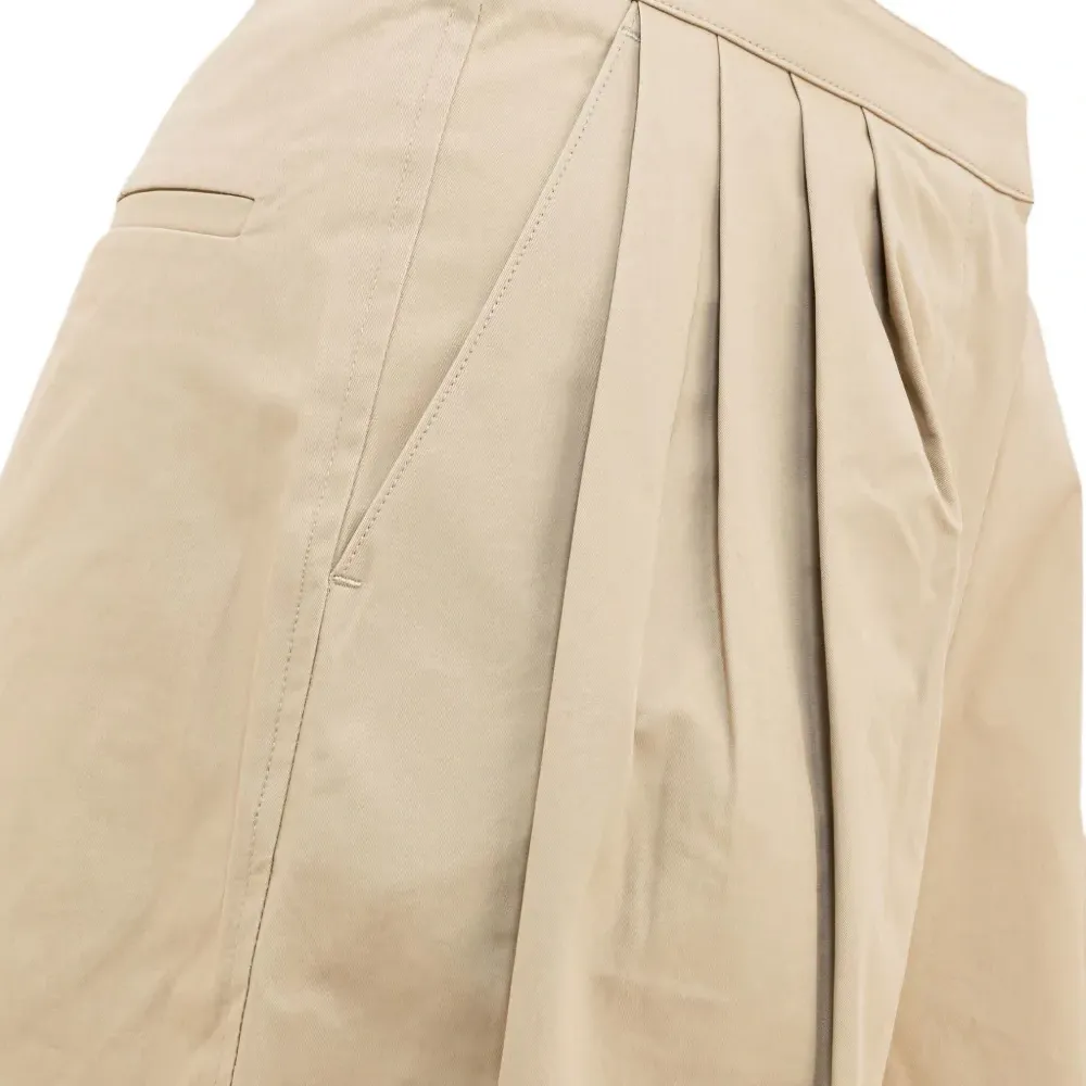 Брюки со складками