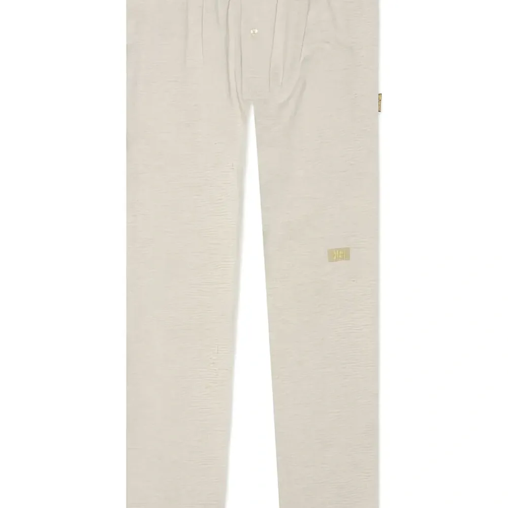 Брюки с нашивкой-логотипом