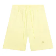 Шорты с кулиской и нашивкой-логотипом