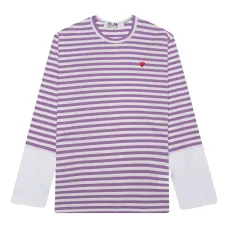 Полосатая футболка с логотипом