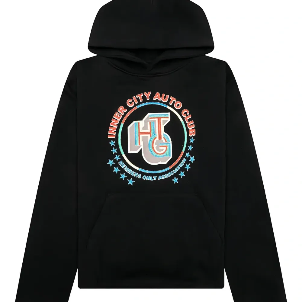 Худи с вышитым логотипом